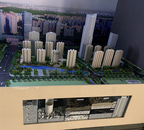 清水河县建筑模型